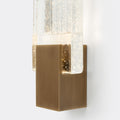 Pleated Glass Sconce