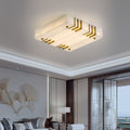 Square Alabaster Ceiling Lamps