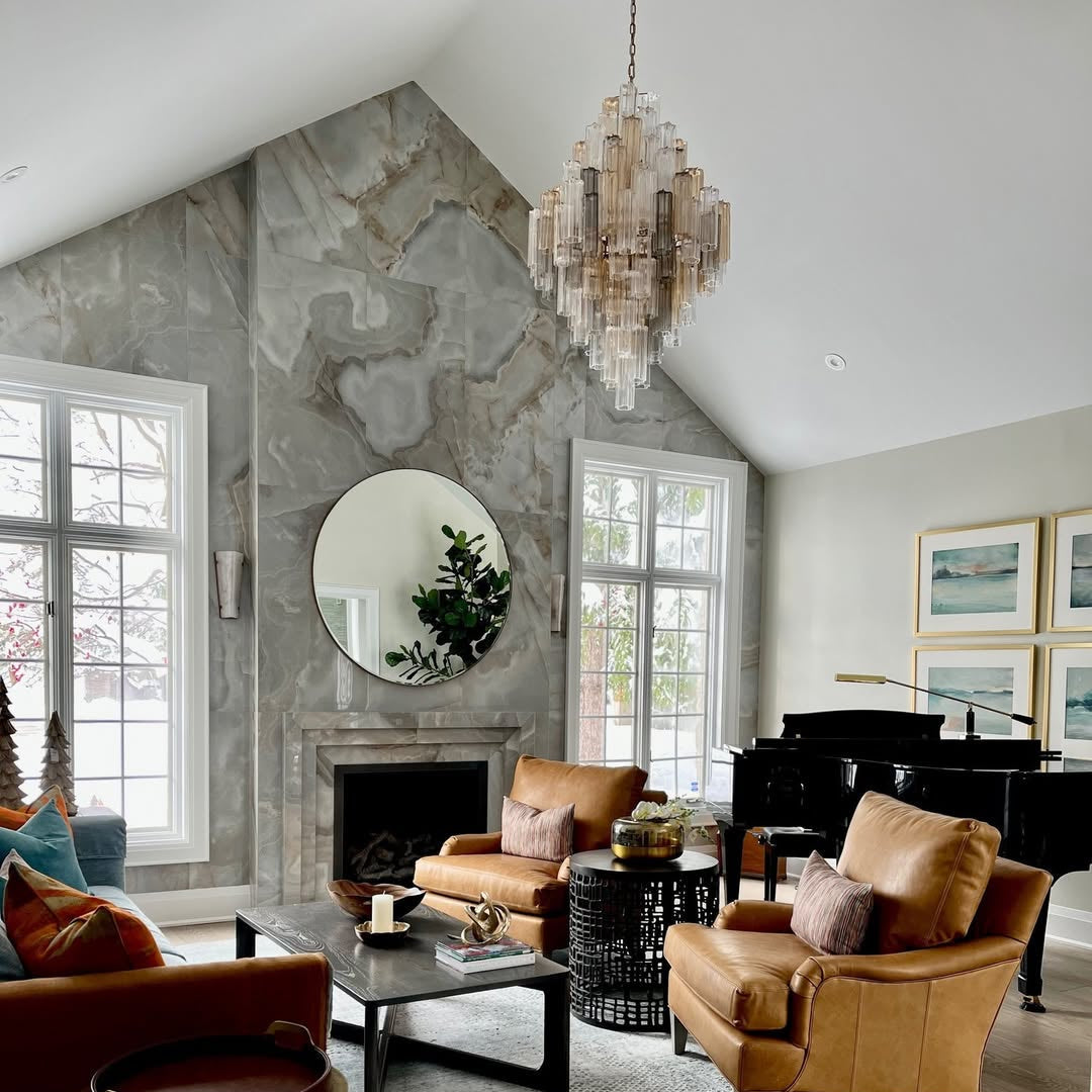 Addis Diamond Chandelier 49''H