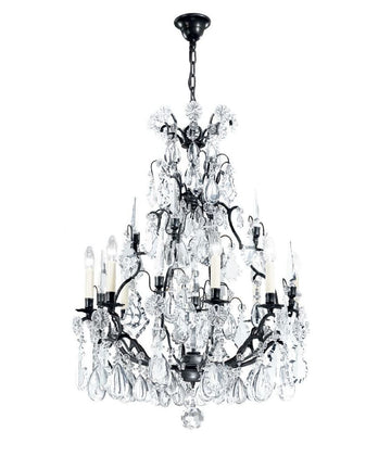 Trieste Crystal Chandelier CRY408DBZ - (Multiply Finishes) - Christopher Hyde