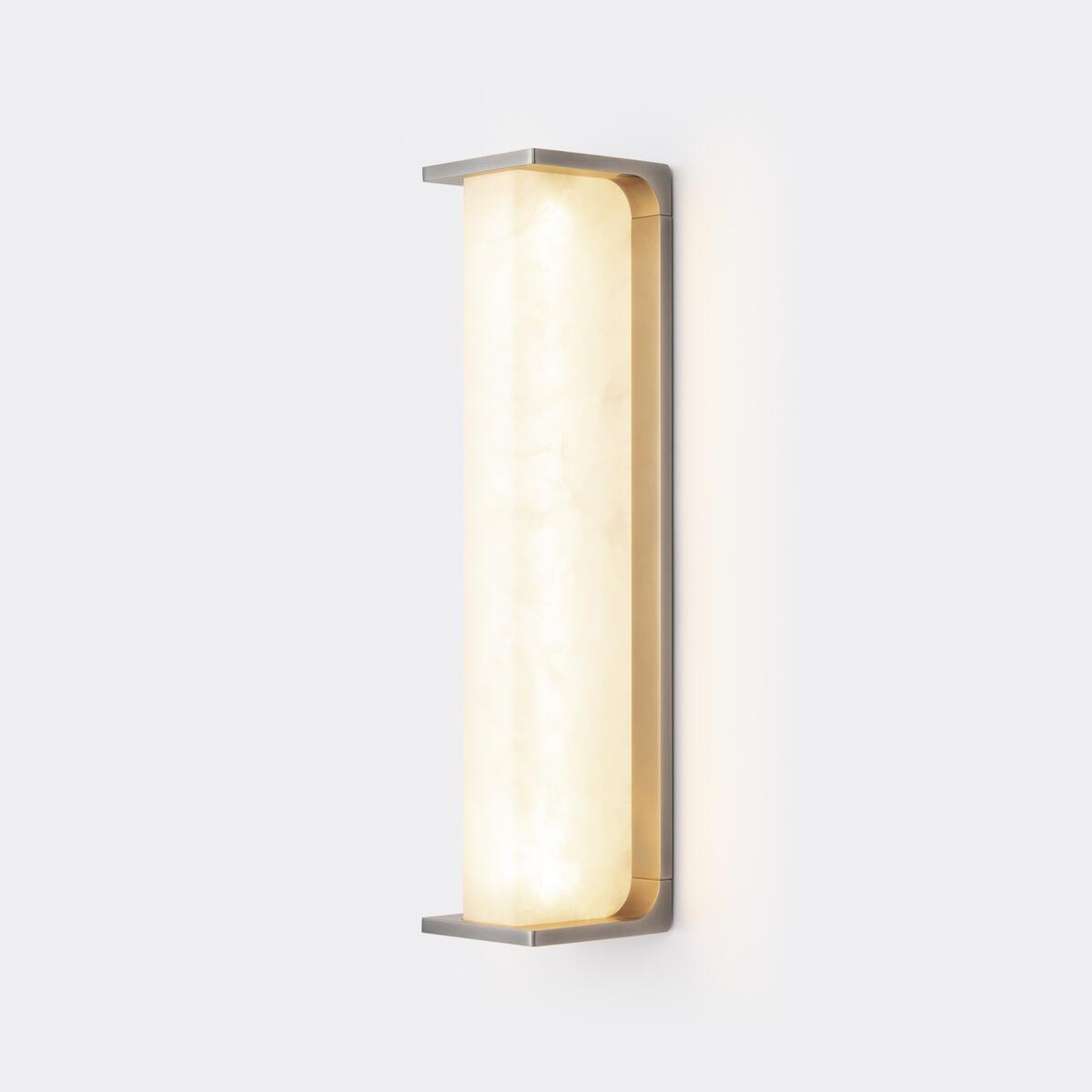 Bin Alabaster Sconce