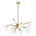 Venezia Modern Brass Chandelier 