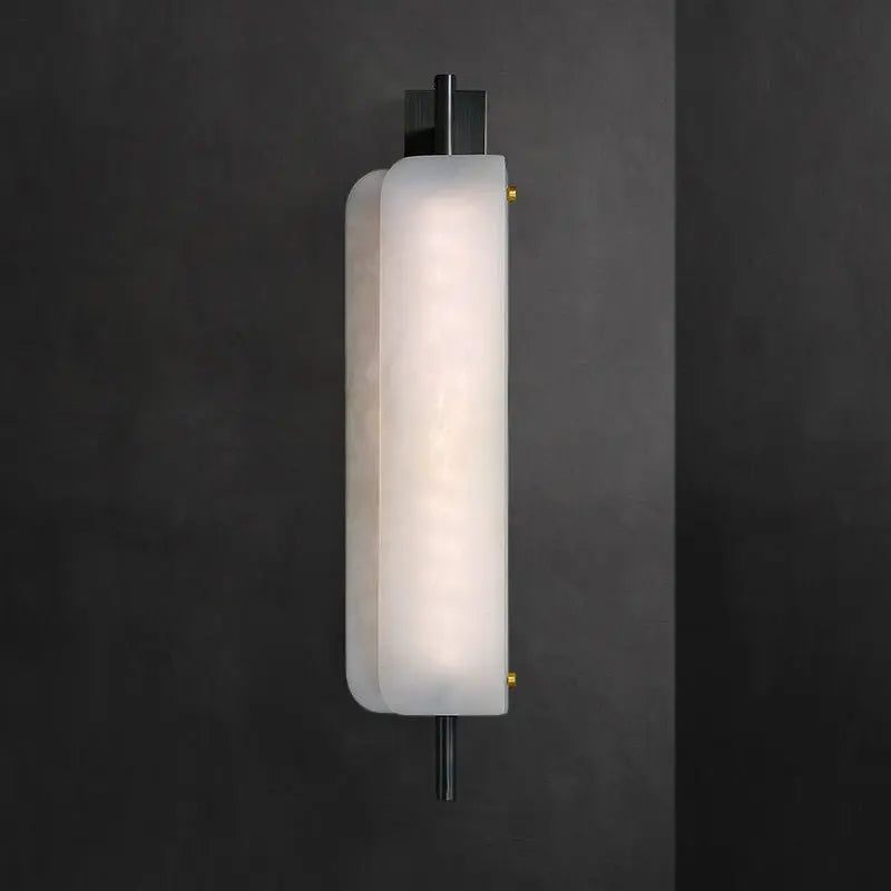 Alabaster Linear Wall Sconce Modern