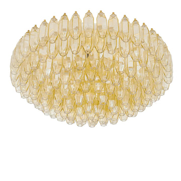 Prismatico 12-Light Amber Ceiling lamp 35"